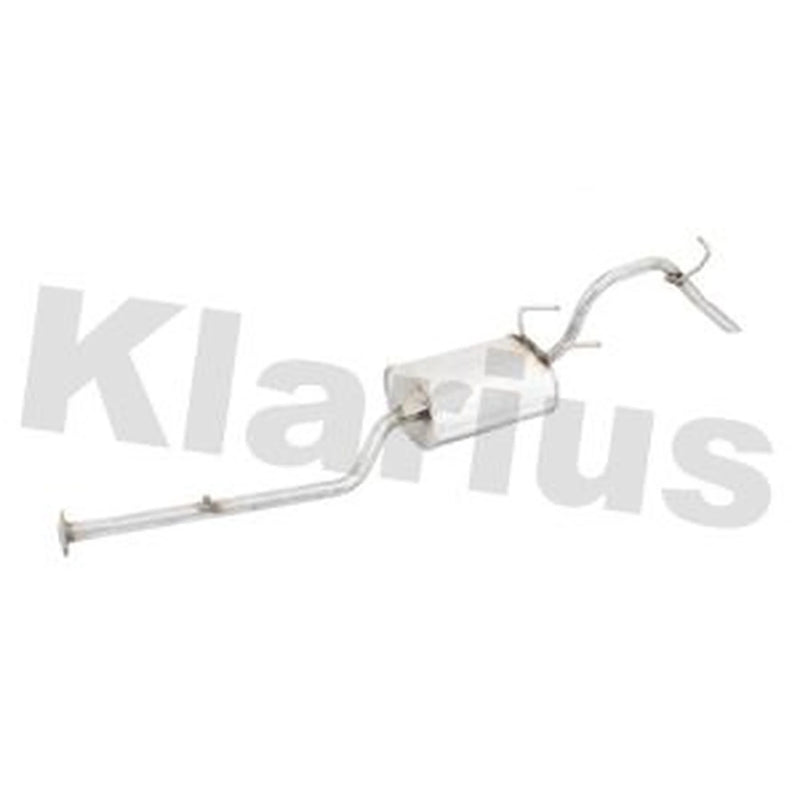 Klarius Box With Tail Pipe Rear fits Nissan Pixo 2009 on 1.0
