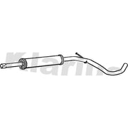 Klarius Box With Centre Pipe Centre fits Seat Arosa 1997-2004 1.0 1.4
