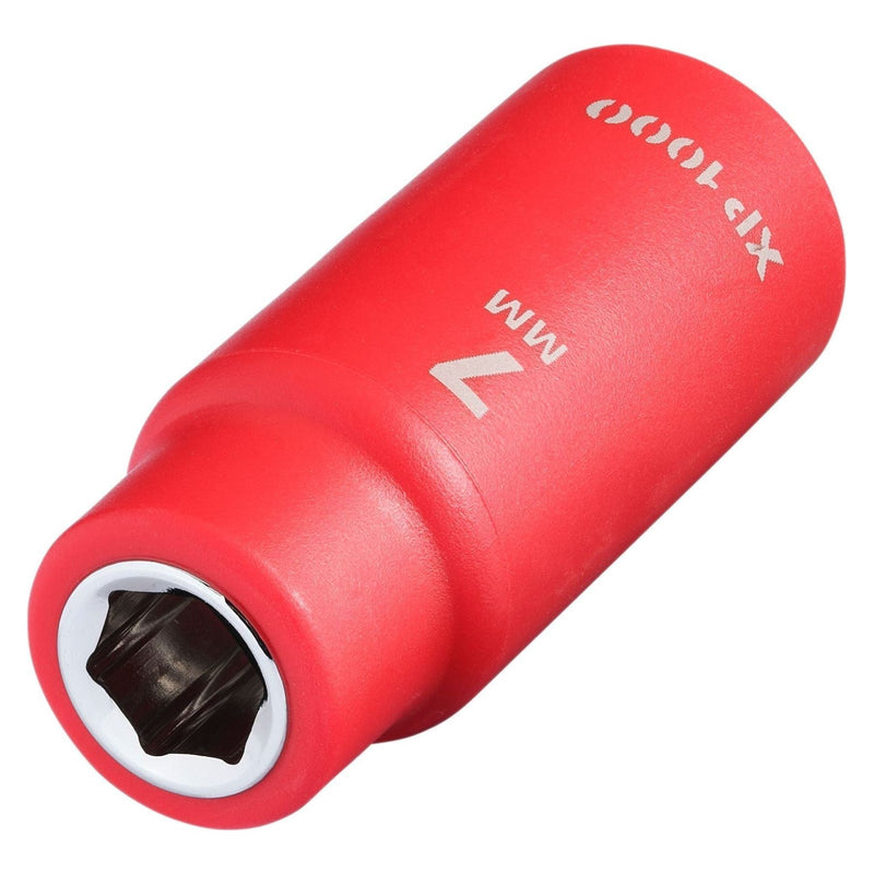 Draper XP1000 VDE Socket, 1/4" Sq. Dr., 7mm Draper - NN4 Online