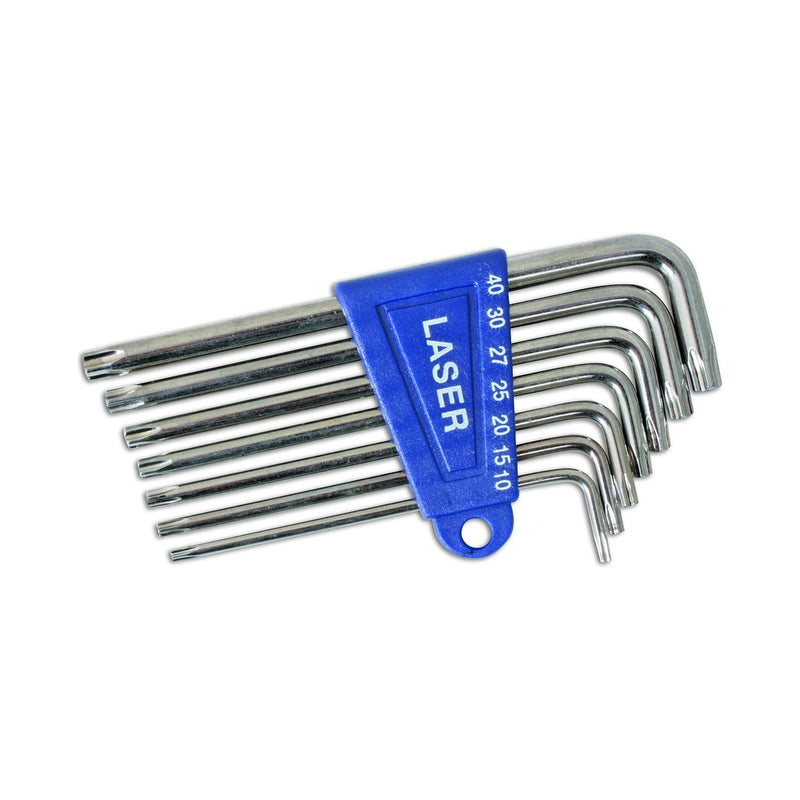 Laser Tamperproof Star Key Set 7pc 3498 Laser - Dynamic Drive