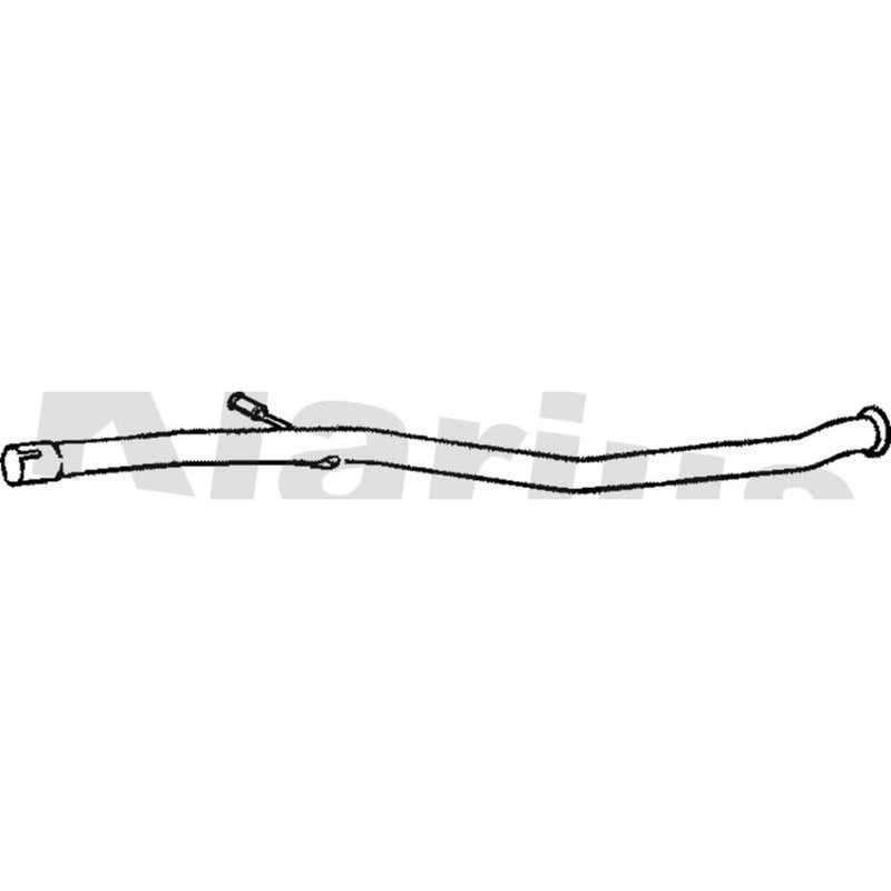 Klarius Exhaust Pipe OD fits Peugeot 206 1998-2012 1.4