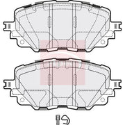 Apec Front Brake Pad Set PAD2141