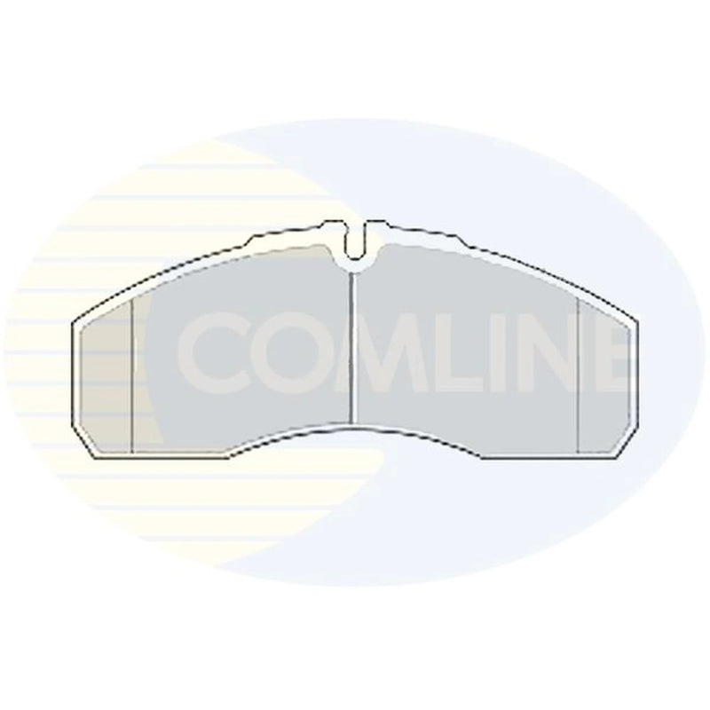 Comline 4 x Front Brake Pad Set fits Iveco Daily III 1999-2007