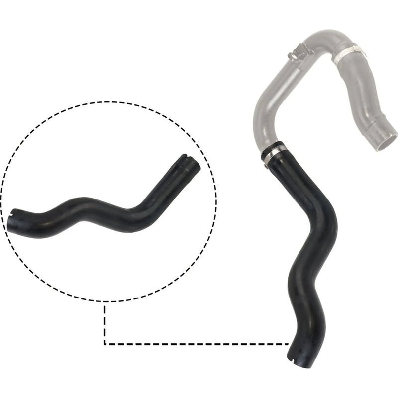 Gates Intercooler Turbo Charge Air Hose fits Fiat Grande Punto 2005-2014 1.3