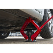 Sealey Hydraulic Scissor Jack 700kg HSJ07 Sealey - Dynamic Drive