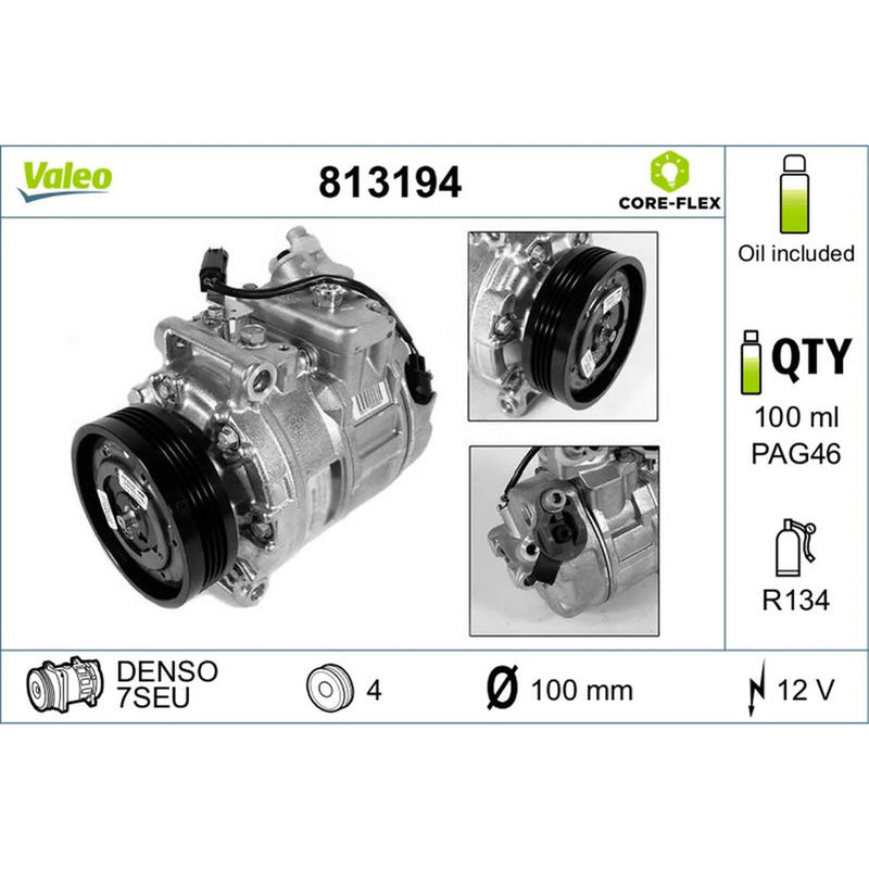 Valeo Air Conditioning Compressor 813194