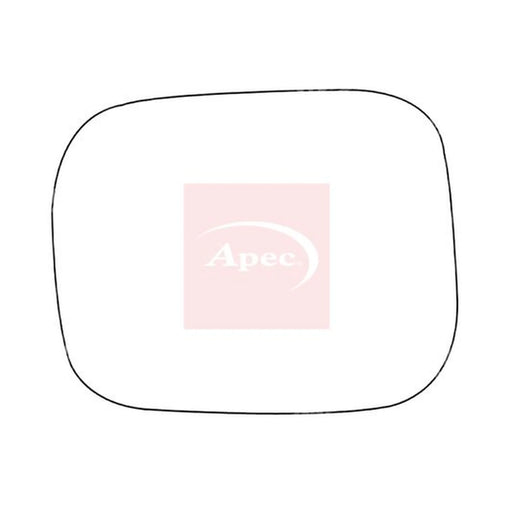 Apec Exterior Wing Mirror Glass Left AMS2841
