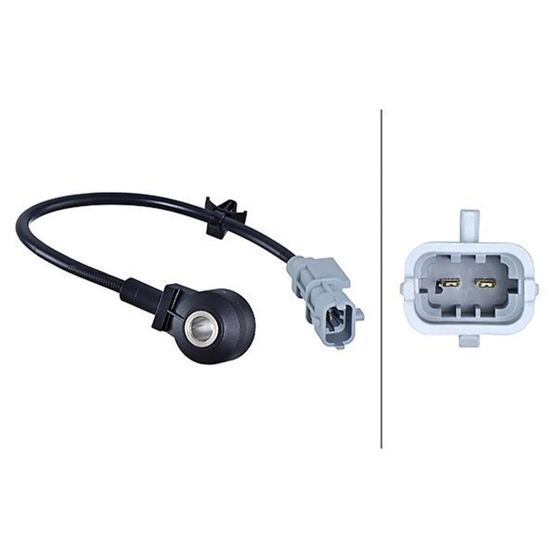 Hella Engine Knock Sensor fits Hyundai Accent IV 2010-2018 1.4 1.6