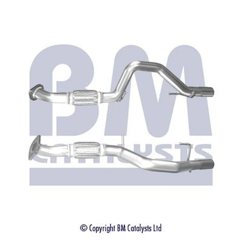 BM Catalysts Exhaust Pipe OD fits Fiat 500X 2014 on 1.3