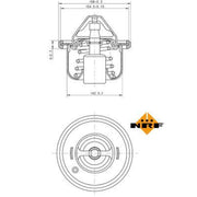 NRF Thermostat,Coolant 725208