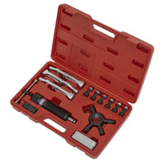 Sealey Hydraulic Puller Set 19pc PS981 Sealey - Dynamic Drive