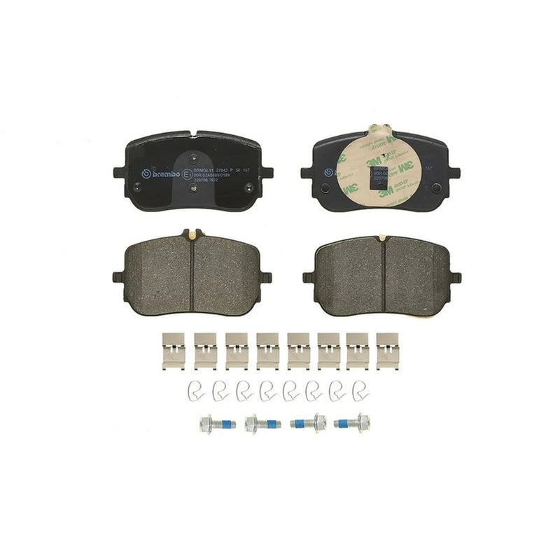 Brembo 4 x Front Brake Pad Set fits Mercedes-Benz A-Class 2018-2019