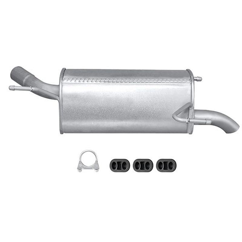 Hella End Silencer Rear fits Opel Corsa C 2000-2009 1.2