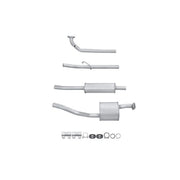 Hella End Silencer Rear fits Daihatsu Charade VI 2003 on 1.0