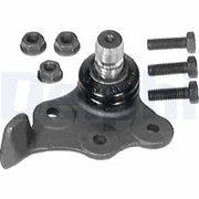 Delphi Ball Joint Front Left fits Opel Senator B 1987-1993 2.5 2.6 3.0