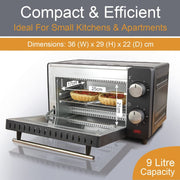 650W Compact Oven 34509 Quest - Dynamic Drive