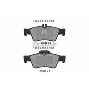Textar Rear Brake Pad Set 2333403