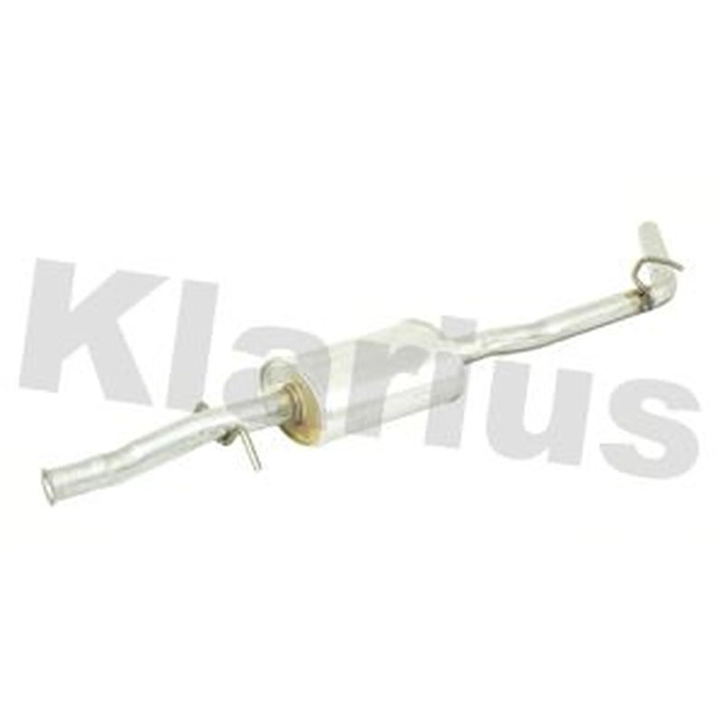 Klarius Box With Centre Pipe Centre fits Renault Kangoo 2001 on 1.2
