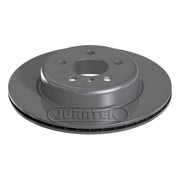 Juratek 2 x Vented Brake Discs fits BMW 5 2009-2017
