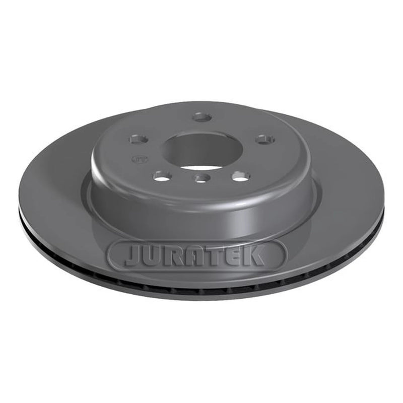 Juratek Rear Brake Vented Discs & Pads fits BMW 5 2009-2017