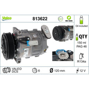 Valeo Air Conditioning Compressor 813622