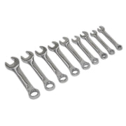 Seigen by Sealey Stubby Spanner Set 9pc Metric S01157 Seigen by Sealey  - Dynamic Drive