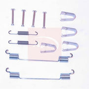 Apec Brake Shoe Accessory Kit Rear fits Fiat Doblo Cargo 2010-2023