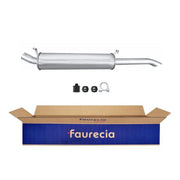 Hella End Silencer Rear fits Opel Ascona C 1981-1988 1.3 1.6