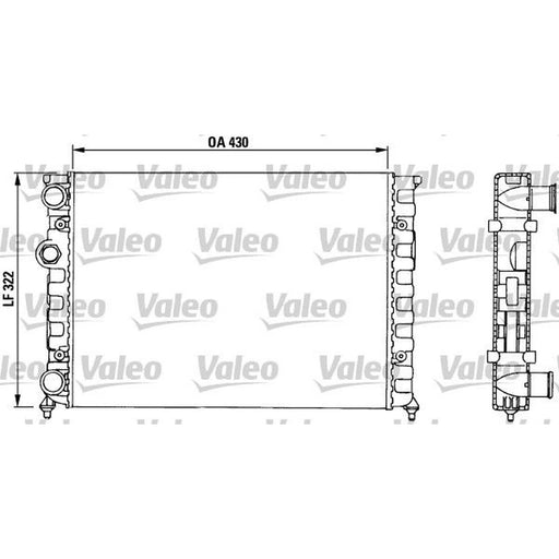 Valeo Engine Radiator 730503