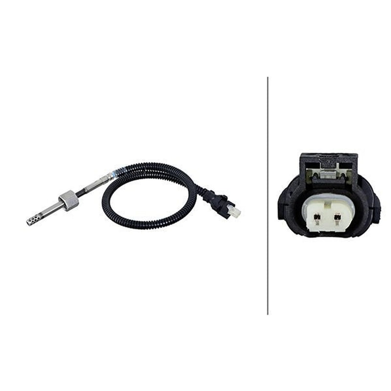Hella Exhaust Gas Temperature Sensor before soot part fits Mercedes-Benz C-Class