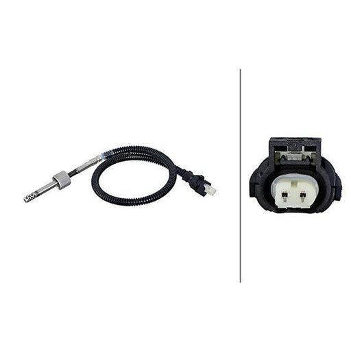 Hella Exhaust Gas Temperature Sensor before soot part fits Mercedes-Benz C-Class