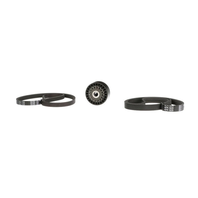 Gates V-Ribbed Belt Set fits Dacia Sandero 2008-2013 1.2