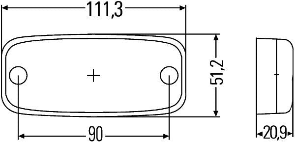 Hella 2TM 345 600-317 Tail Light