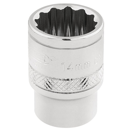 Draper HI-TORQ 12 Point Socket, 3/8" Sq. Dr., 14mm 32777 Draper - Dynamic Drive