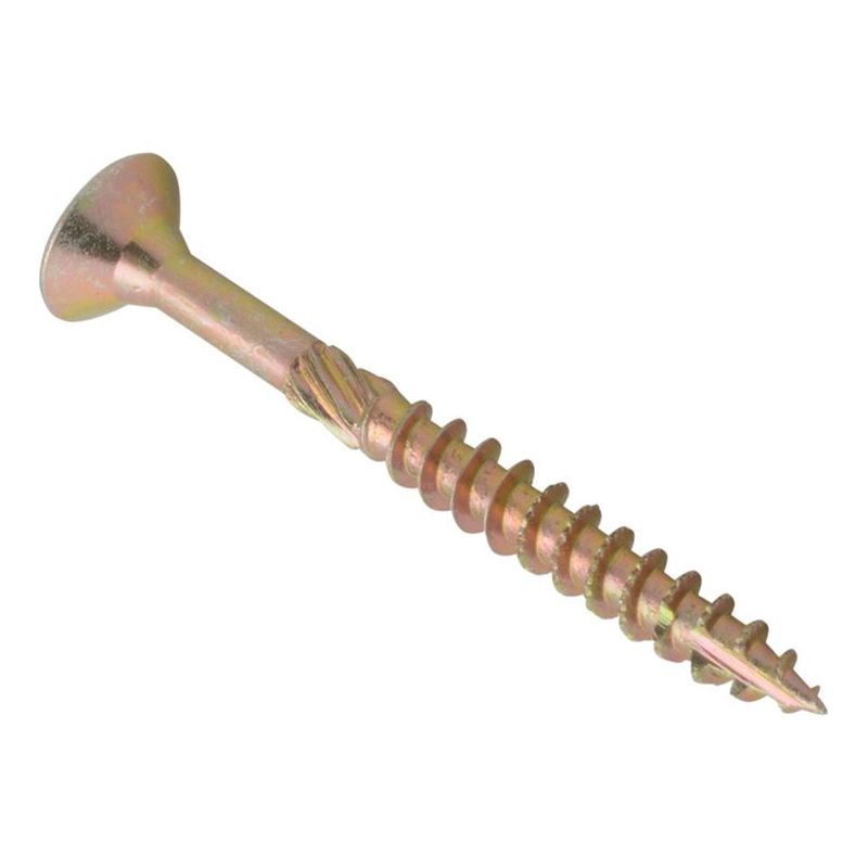 Forgefix Spectre™ PZ Compatible Wood Screw CSK ZYP 5.0 x 50mm Box 200 ForgeFix - Dynamic Drive
