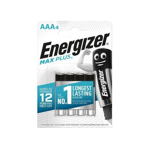 Energizer® MAX PLUS™ AAA Alkaline Batteries (Pack 4) Energizer® - NN4 Online