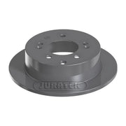 Juratek 2 x Solid Brake Discs fits Kia Soul I 2009-2014 1.6