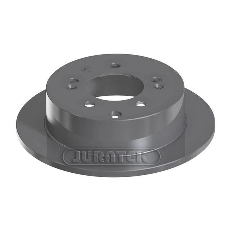 Juratek 2 x Solid Brake Discs fits Kia Soul I 2009-2014 1.6