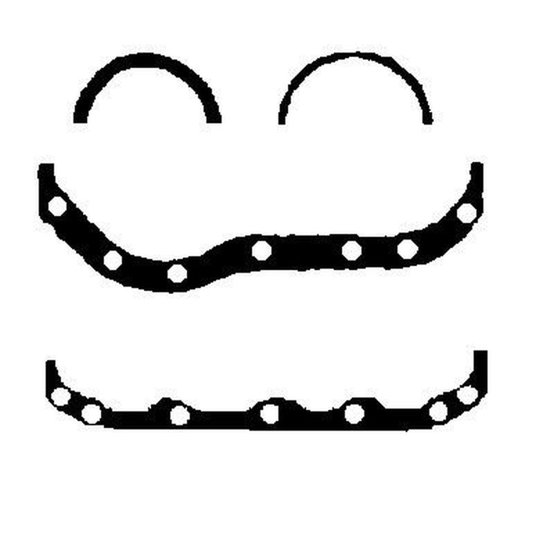 BGA Oil Sump Gasket Set Wide Thick fits Austin-Healey Sprite Mk.Iv 1966-1971 1.3