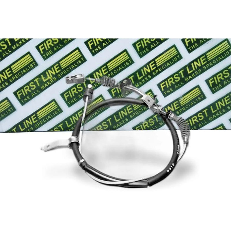 First Line Handbrake Cable Left Rear fits Mazda 323 Station 1986-1995 1.5 1.6