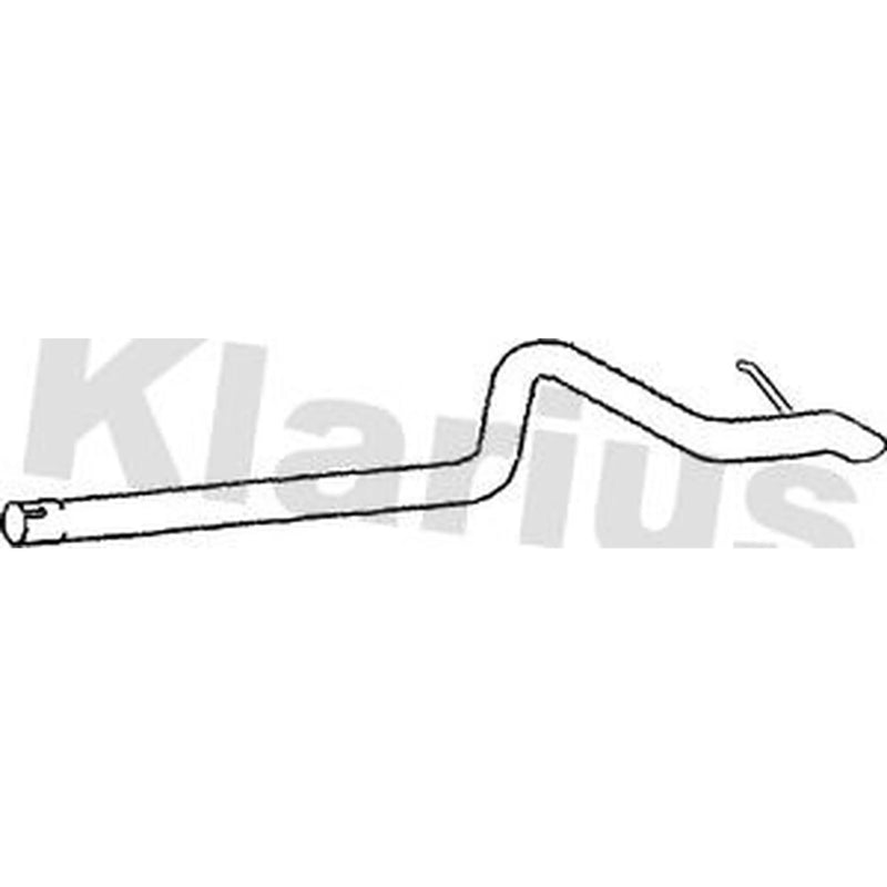 Klarius Exhaust Pipe OD fits Ford Transit 2000-2014 2.0 2.2