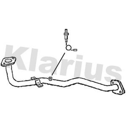 Klarius Exhaust Pipe OD DN527H