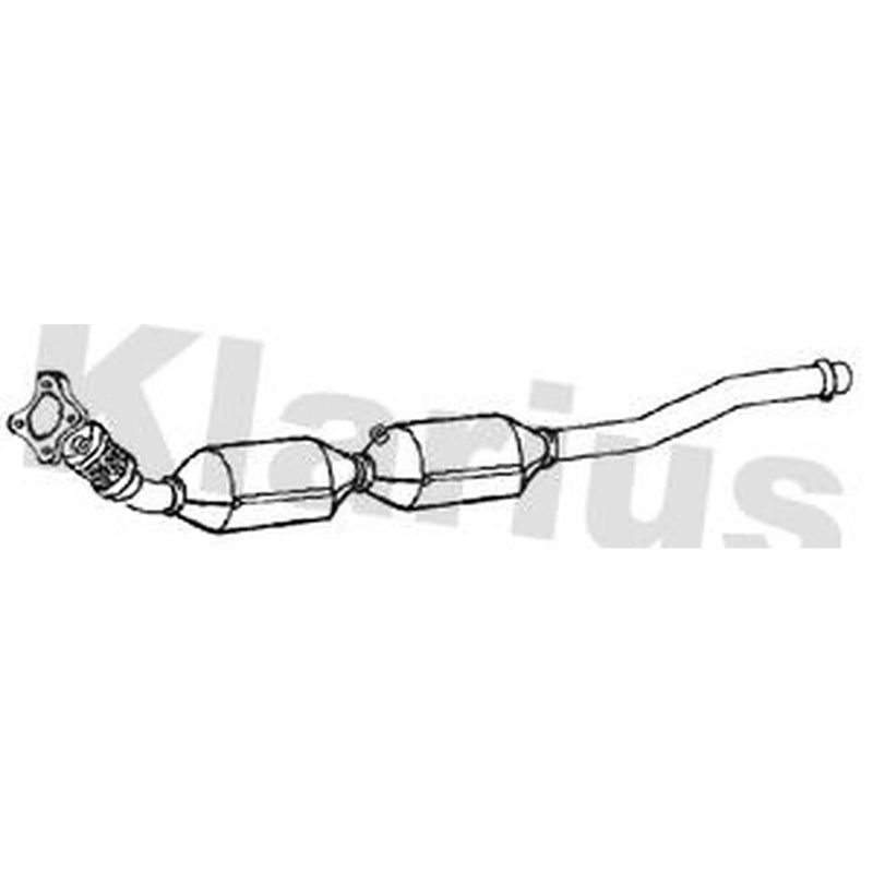 Klarius Catalyst Type Approved With Pipe fits Volvo S70 1997-2000 2.4