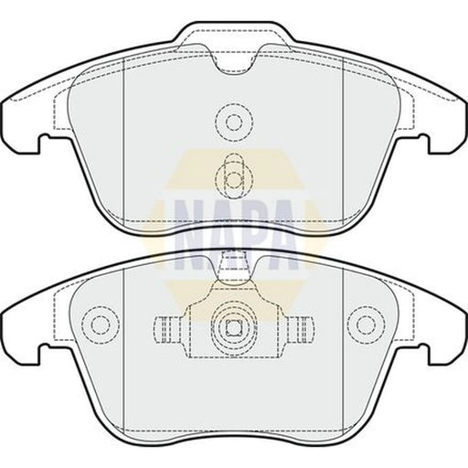 NAPA Front Brake Pad Set NBP1695