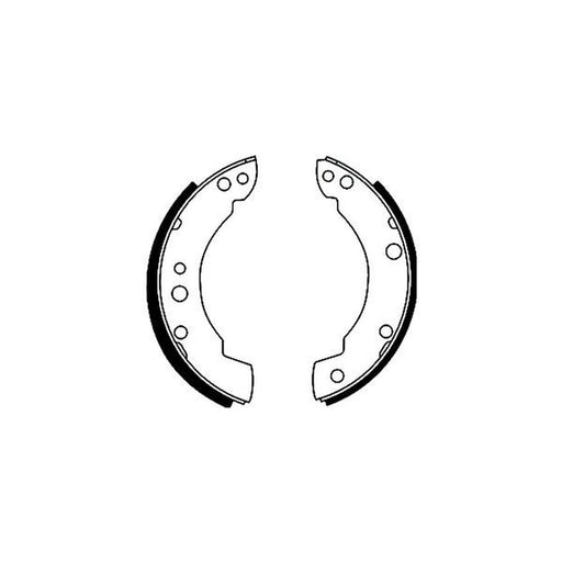 Mintex Brake Shoe Set Axle Kit fits Ford Transit 1977-1986 1.6 2.0 2.4 2.5
