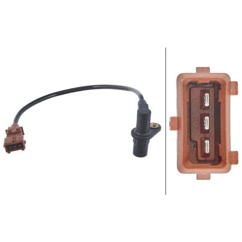 Hella Crankshaft Position Sensor fits Citroën Berlingo First 1996-2011 1.1 1.4