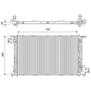 Valeo Engine Radiator 734273