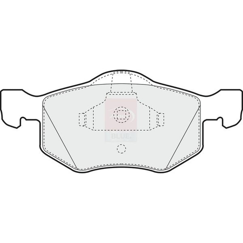 Apec Front Brake Pad Set fits Ford Maverick 2001 on 2.0 3.0