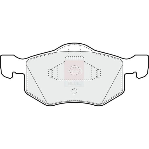 Apec Front Brake Pad Set fits Ford Maverick 2001 on 2.0 3.0
