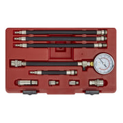Sealey Petrol Compression Test Kit 10pc VSE206 Sealey - Dynamic Drive